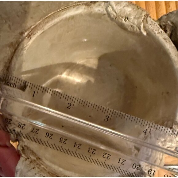 Handmade Persephone Greek Goddess of Spring Pot / Planter Intricate Detailing - Picture 9 of 12